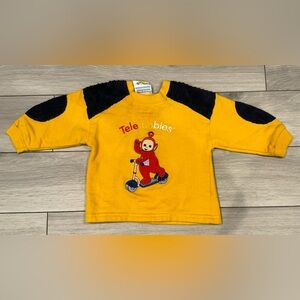 Vintage Teletubbies Sweater Embroidered 1996 - 12 Months